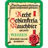 Aecht Schlenkerla Rauchbier – Weizen label